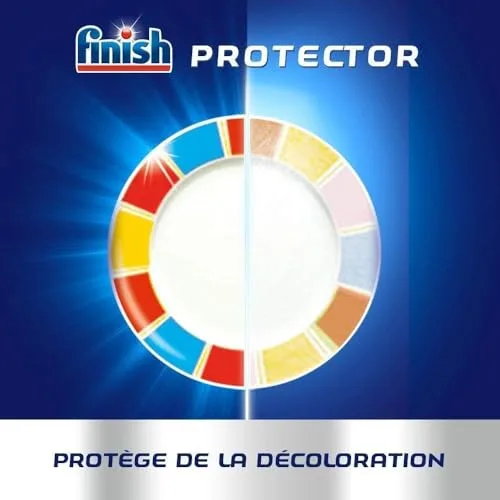 Finish ▫️ Protector para máquina de lavar louça - 50 lavagens - Protege o vidro e as cores 2