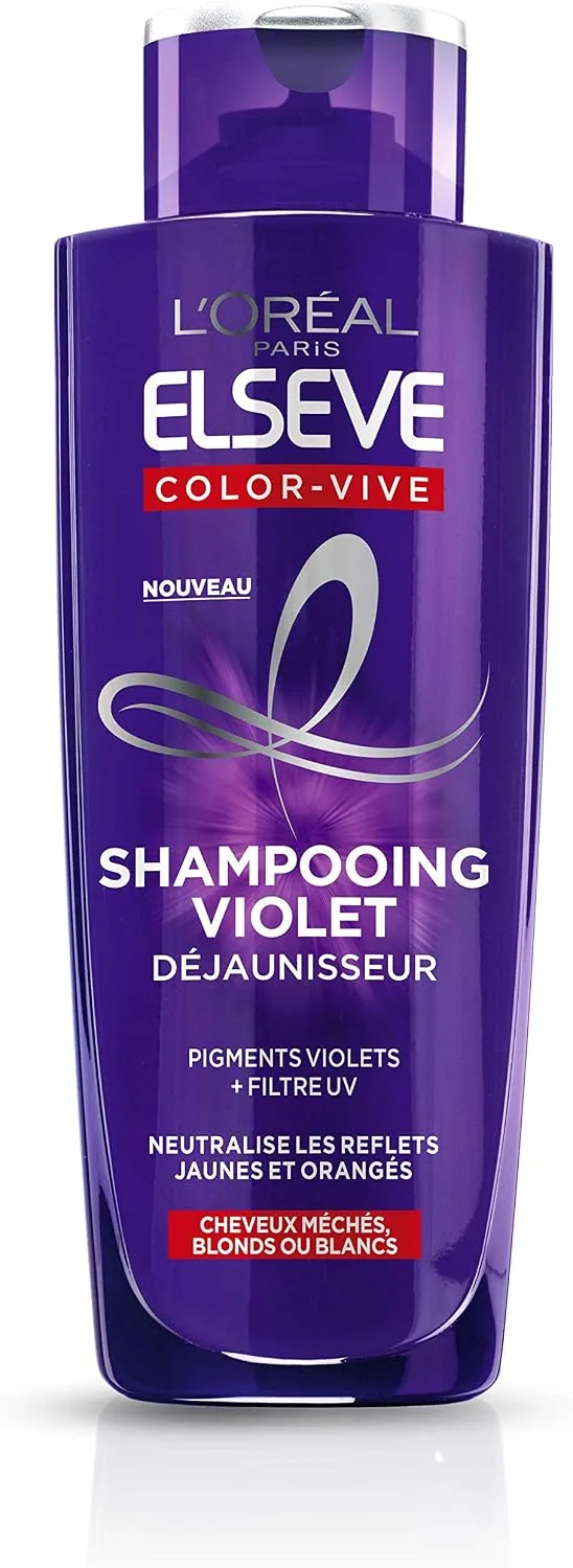 L'Oreal Paris ▫️ L'Oréal Paris Elsève Color-Vive Champô Violeta Anti-amarelecimento 200 ml