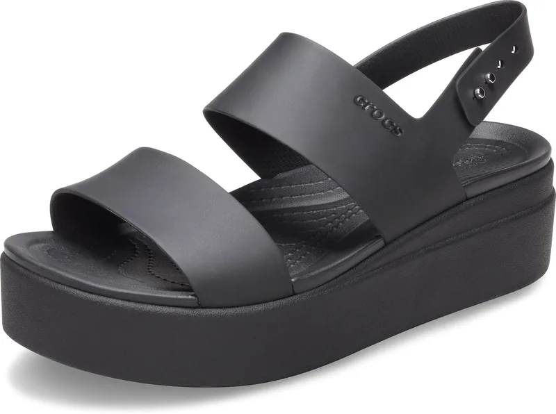 Crocs ▫️ Sandálias Brooklyn Low Wedge para mulher