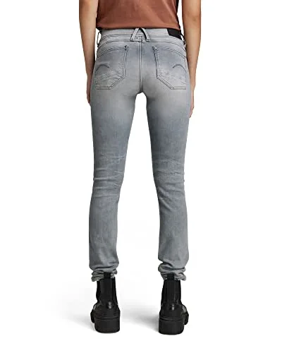 G-STAR ▫️ Calças de ganga Lynn Mid Skinny - Calças de ganga para mulher 2