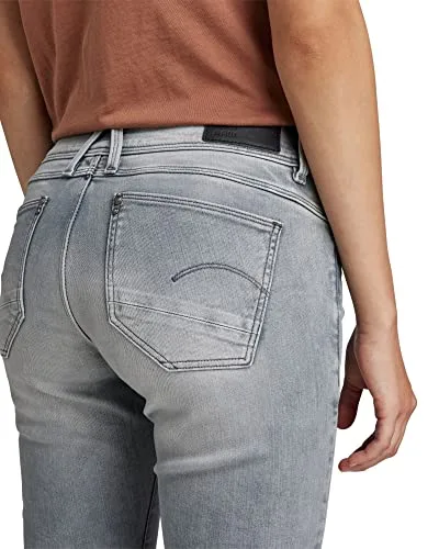 G-STAR ▫️ Calças de ganga Lynn Mid Skinny - Calças de ganga para mulher 4