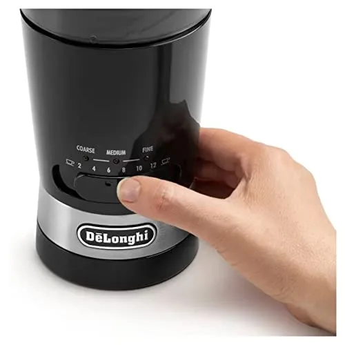De'Longhi ▫️ Moedor de café elétrico com lâminas, preto 4