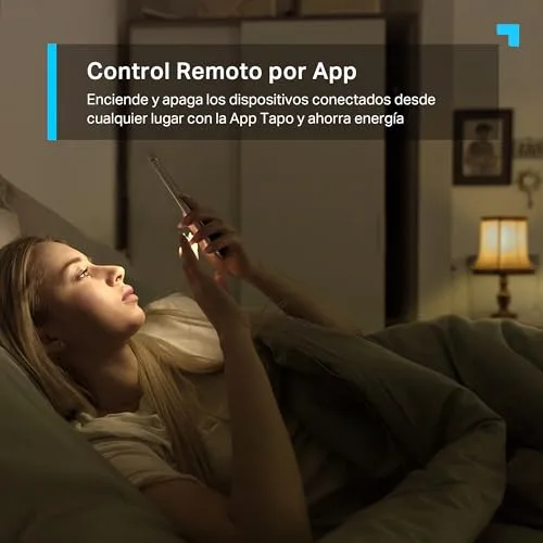 Tapo ▫️ P100 - Tomada inteligente com Wi-Fi, programação horária, controlo por aplicação/voz 3