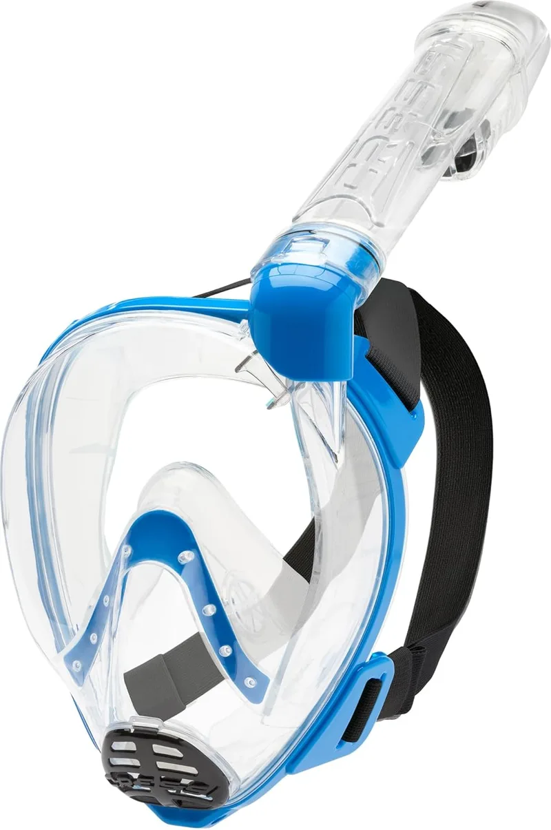 Máscara facial completa CRESSI Baron - Máscara facial completa anti-embaciamento com válvula de alívio e Snorkel Dry