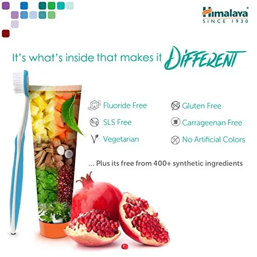 Himalaya ▫️ Pasta de dentes Botanique Simply Mint Complete Care | Sabor refrescante a menta | Dentes fortes | Gengivas saudáveis e anti-inflamatória | Hálito fresco - 150 g (Embalagem de 2) 6