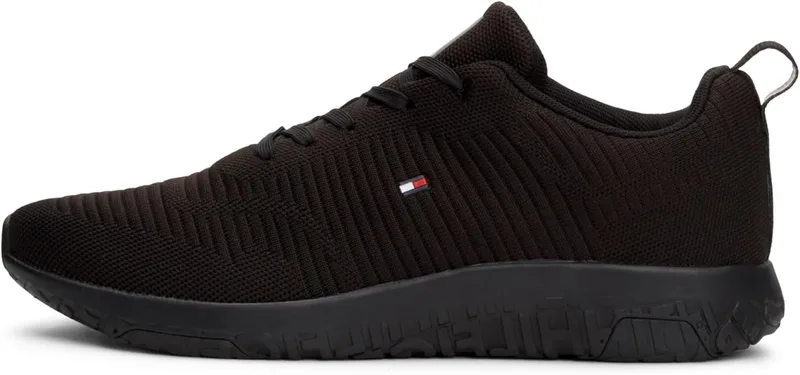 Tommy Hilfiger ▫️ Homem Sneaker Running Corporate Knit Rib Runner Sneakers
