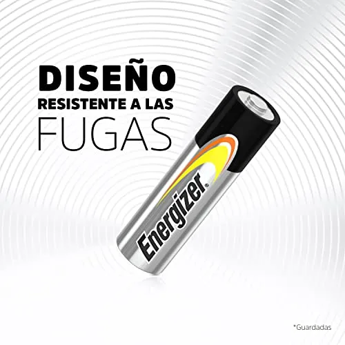 Energizer ▫️ Alkaline Power - Pilhas AA (Embalagem de 48) - Pilhas de 1,5 V 3