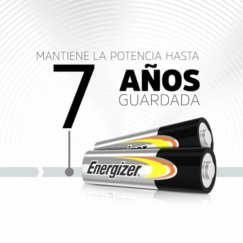 Energizer ▫️ Alkaline Power - Pilhas AA (Embalagem de 48) - Pilhas de 1,5 V 5
