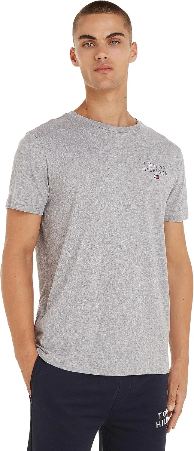 Tommy Hilfiger ▫️ T-Shirt de manga curta e gola redonda para homem