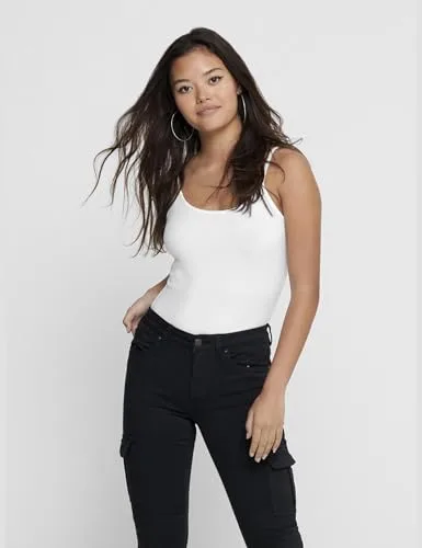 ONLY ▫️ Onllove Camisola de alças, embalagem de 2 peças, Júnior, Camisola de alças para mulher 2