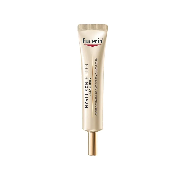 Eucerin ▫️ Hyaluron-Filler + Elasticity Contorno dos Olhos, 15 ml