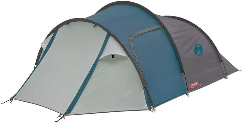 Coleman ▫️ Tenda Hernan para festivais (para motociclistas e mochileiros, fácil de guardar, impermeável, coluna de água de 2 000 mm)