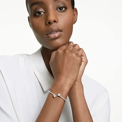 Swarovski ▫️ Mesmera Coleção: pulseira, coração, branco 5