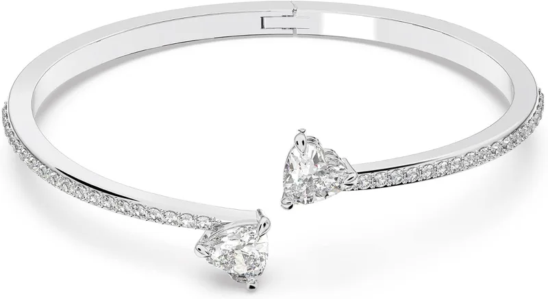 Swarovski ▫️ Mesmera Coleção: pulseira, coração, branco