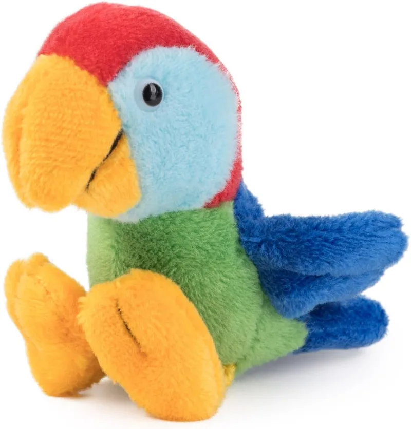 Schaffer Knuddel mich! ▫️ Schaffer 3543 Papagaio de peluche com íman Calypso