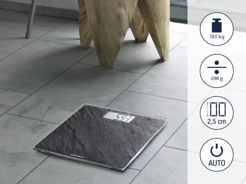 Soehnle ▫️ Balança de casa de banho Style Sense Compact 300, 180 kg, digital 3