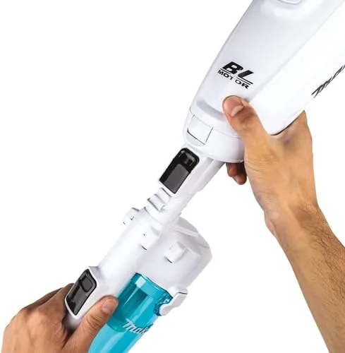 Makita ▫️ Acessório de aspiração ciclónica 191D70-5 branco com bloqueio 4