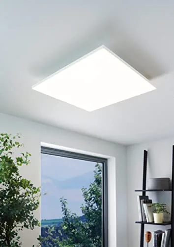 Eglo ▫️ Lâmpada de teto Turcona, painel LED em metal e plástico 4