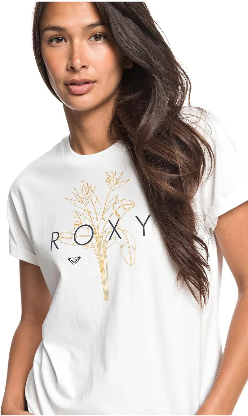 Roxy ▫️ T-shirt com ecrã com logótipo para mulher Epic Afternoon