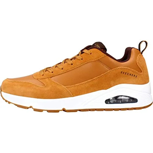 Skechers ▫️ Botas Stacre Mid para homem, em pele 2