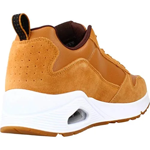 Skechers ▫️ Botas Stacre Mid para homem, em pele 3