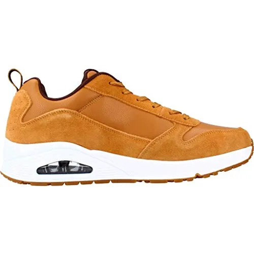 Skechers ▫️ Botas Stacre Mid para homem, em pele 4
