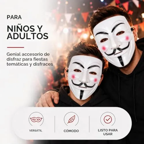 TK Gruppe Timo Klingler ▫️ Máscara como acessório de fantasia para homens e mulheres, crianças e adultos no Halloween e no carnaval 4