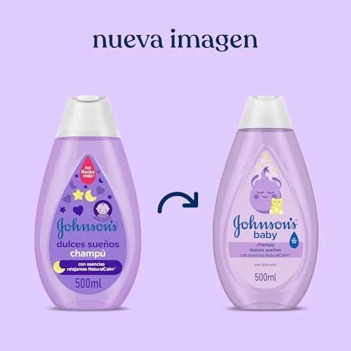 Johnson's Baby ▫️ Champô para Bebés «Dulces Sueños», para pele delicada, 500 ml 2