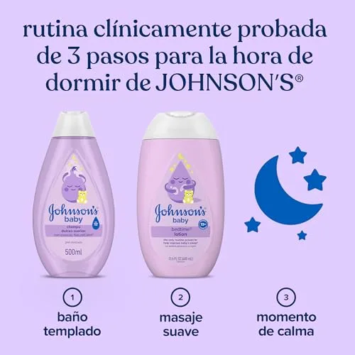 Johnson's Baby ▫️ Champô para Bebés «Dulces Sueños», para pele delicada, 500 ml 6