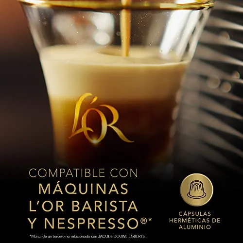 L'OR ▫️ Espresso Cápsulas de Café Onyx | Intensidade 12 | 100 Cápsulas Compatíveis com Nespresso (R) 4