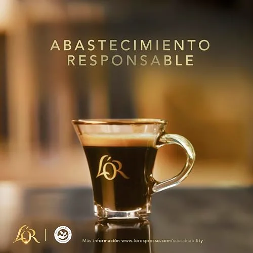 L'OR ▫️ Espresso Cápsulas de Café Onyx | Intensidade 12 | 100 Cápsulas Compatíveis com Nespresso (R) 5