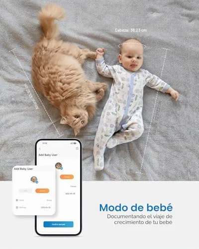 RENPHO ▫️ Fita métrica inteligente com aplicação, medição da circunferência corporal 6
