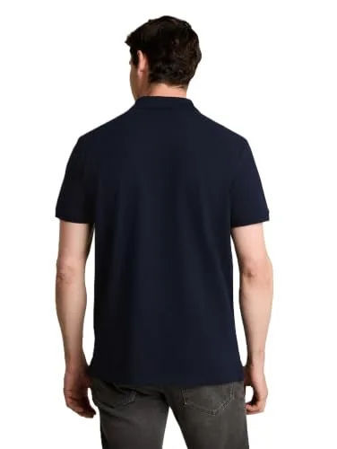TOM TAILOR ▫️ Polo com logótipo em ganga para homem 3
