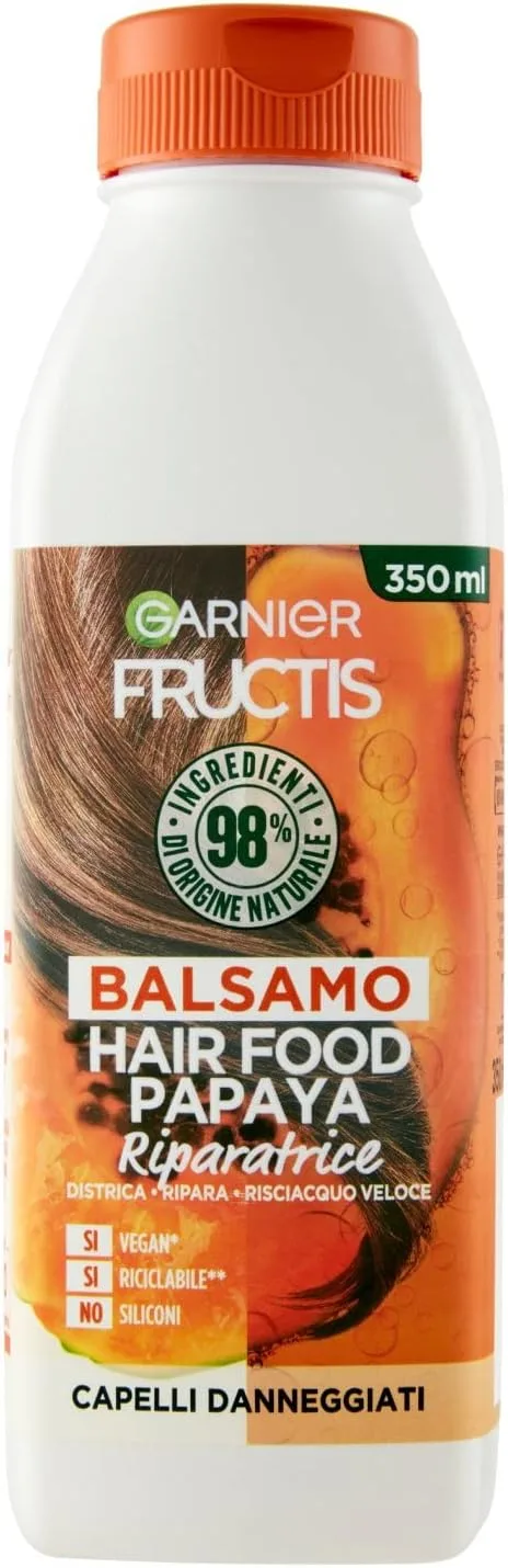 Garnier ▫️ Fructis Balsamo Riparatore per Capelli Danneggiati, 350 ml
