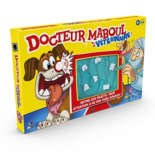 Hasbro Gaming ▫️ FR Doutor Maboul, o Veterinário - E9694 2