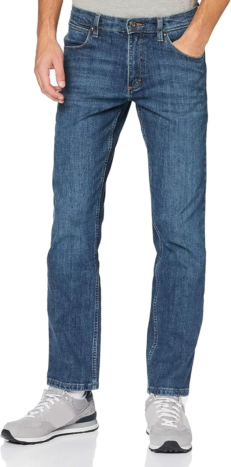 Wrangler ▫️ Red Kabel Straight, Calças de homem