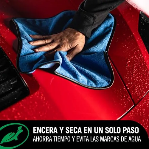 Turtle Wax ▫️ Hybrid Solutions Cera Húmeda Cerâmica, cera em spray para automóveis, proporciona um brilho intenso, proteção com revestimento cerâmico para a pintura, jantes e vidros, e repelência à água, 500 ml 3