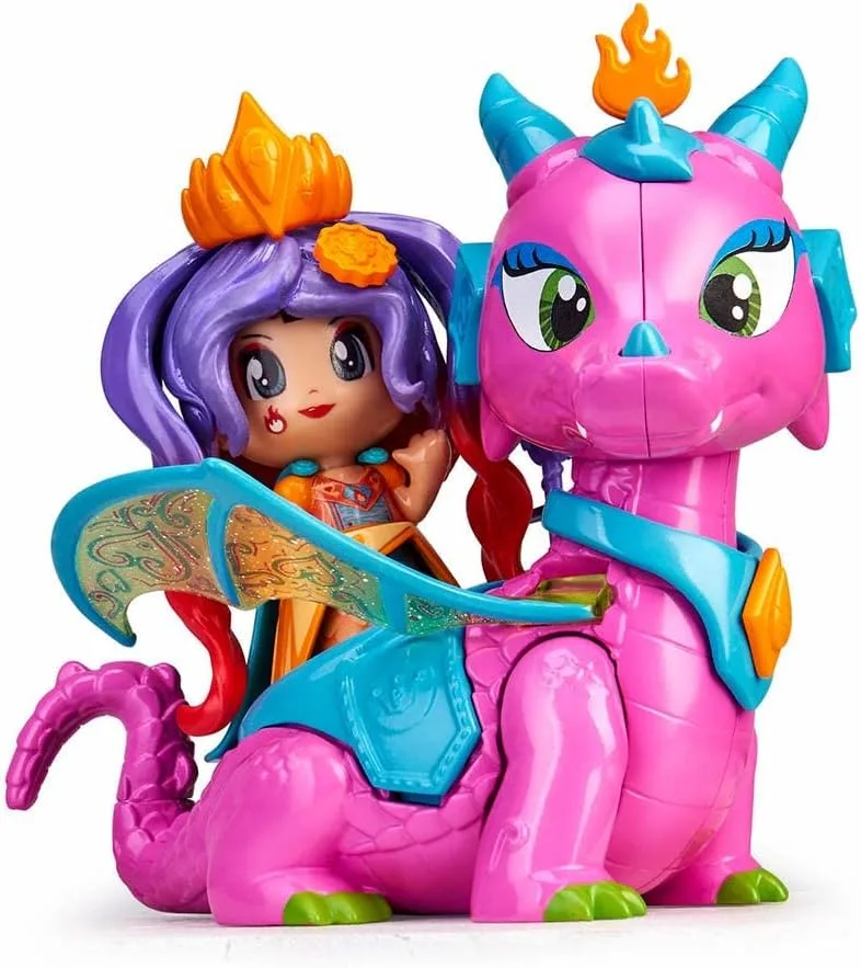 Pinypon ▫️ Rainha e Dragão Voador para meninas a partir dos 4 anos (Famosa 700015547)