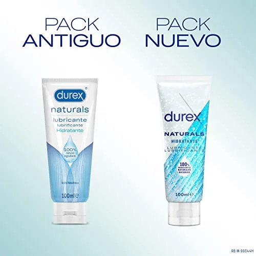 Durex ▫️ Naturals Lubrificante Hidratante, Ácido Hialurónico, 100% Natural, Sem Fragrância, Corantes nem Agentes Irritantes – 100 ml 100 ml 4