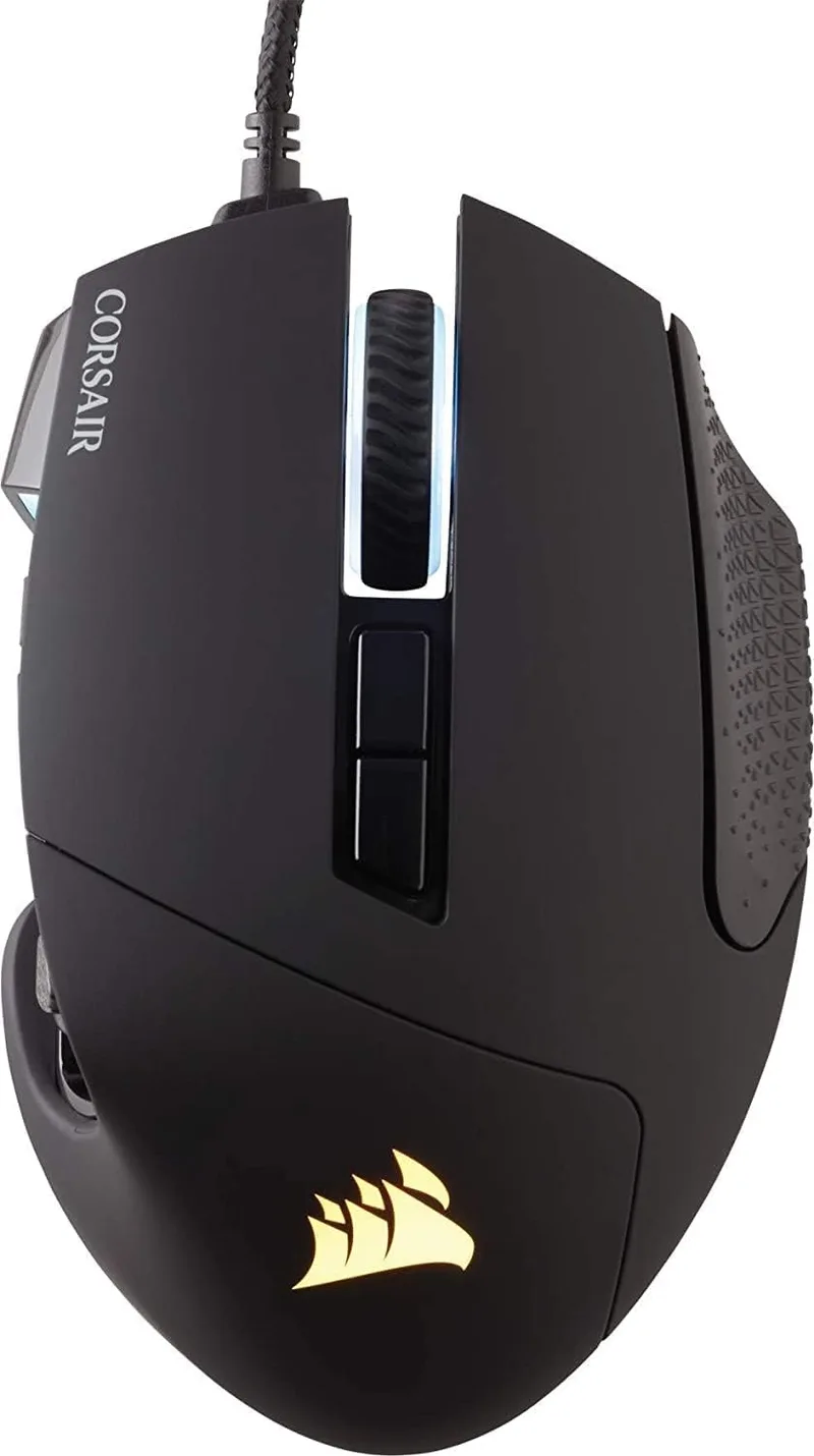 Corsair ▫️ Rato de jogos Scimitar Elite RGB Ótico para MOBA/MMO - Preto
