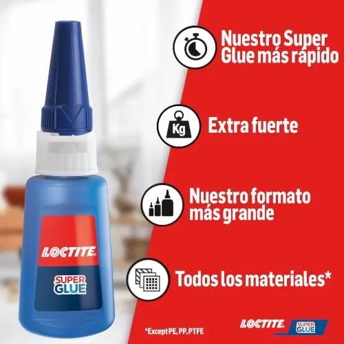 Loctite ▫️ Super Glue-3 XXL, Cola Instantânea Transparente, 20 g 4