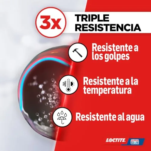 Loctite ▫️ Super Glue-3 XXL, Cola Instantânea Transparente, 20 g 5