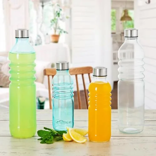 Quid ▫️ Garrafa com rolha Fresh de vidro, 1,25 l 2
