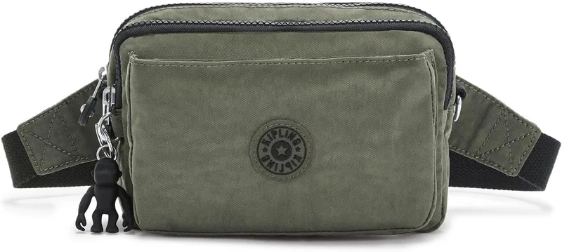 Kipling ▫️ Abanu Multi: Mala de ombro pequena convertível em mala de cintura