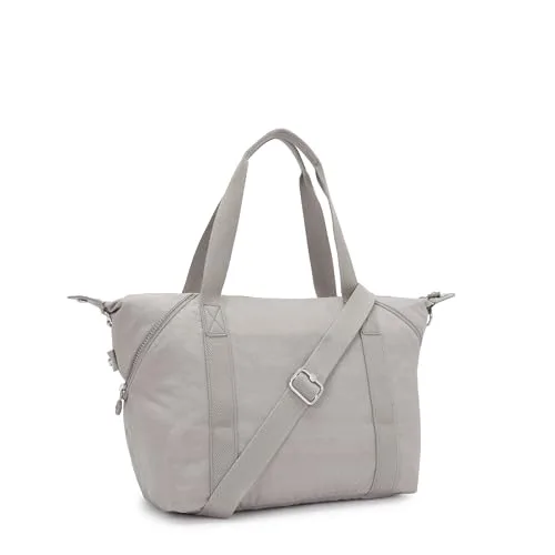 Kipling ▫️ Art: Bolsa de mão grande e leve, com fecho de correr e alça ajustável 4