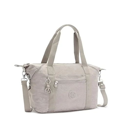 Kipling ▫️ Art: Bolsa de mão grande e leve, com fecho de correr e alça ajustável 6