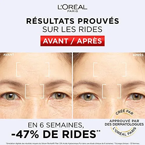 L'Oreal Paris ▫️ Revitalift Filler Soro Antirrugas com Ácido Hialurónico Concentrado 30 ml 3