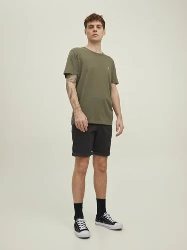 JACK & JONES ▫️ Jjibowie Jjshorts Solid Sa Sn Bermudas para homem 5