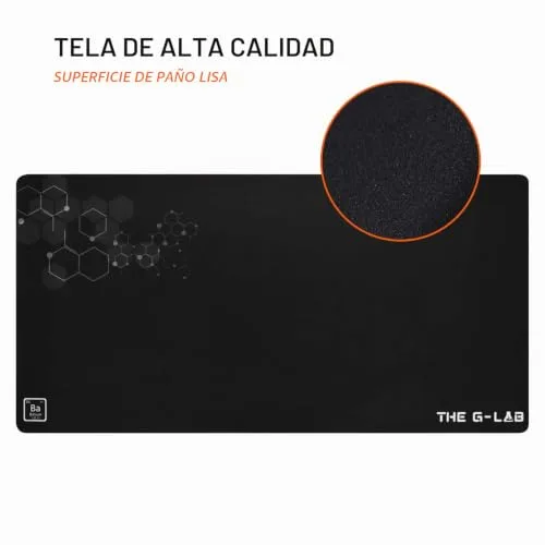 The G-Lab ▫️ Tapete de rato para jogos G-Lab Barium Negro 2