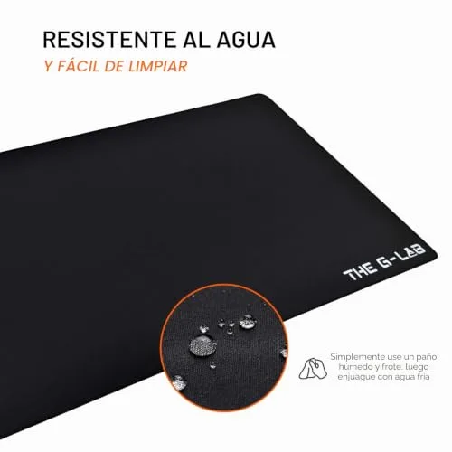 The G-Lab ▫️ Tapete de rato para jogos G-Lab Barium Negro 5